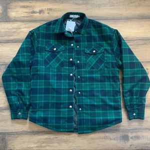Adika Green Plaid Jacket